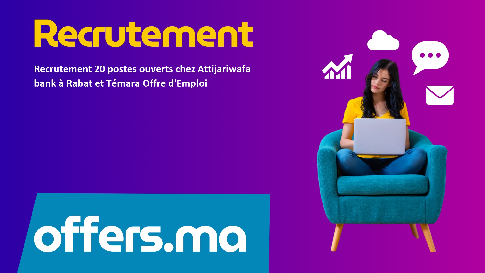 Recrutement 20 postes ouverts chez Attijariwafa bank à Rabat et Témara (Offre d&rsquo;Emploi)