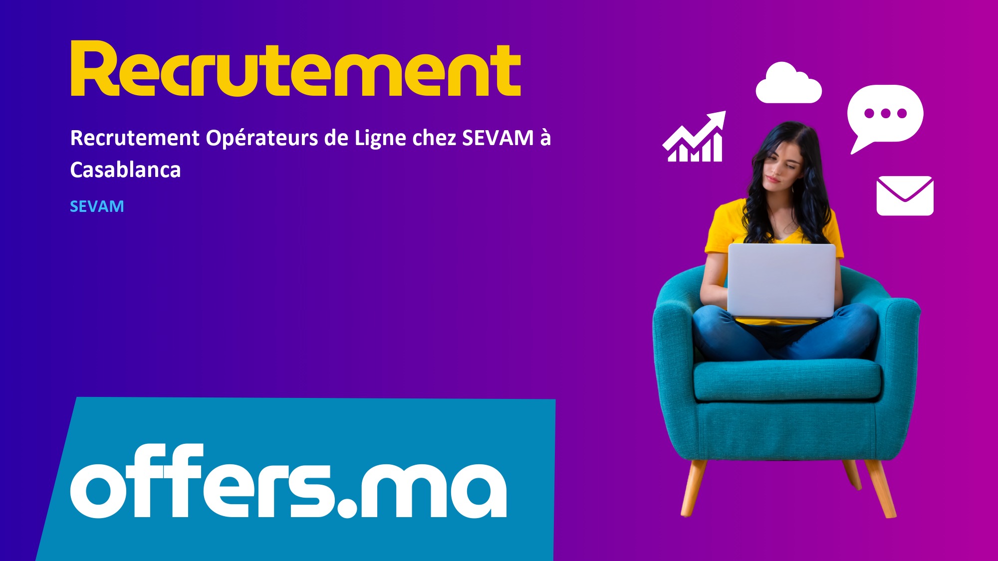 Recrutement Opérateur de Ligne SEVAM Casablanca – CDI – Offers.ma