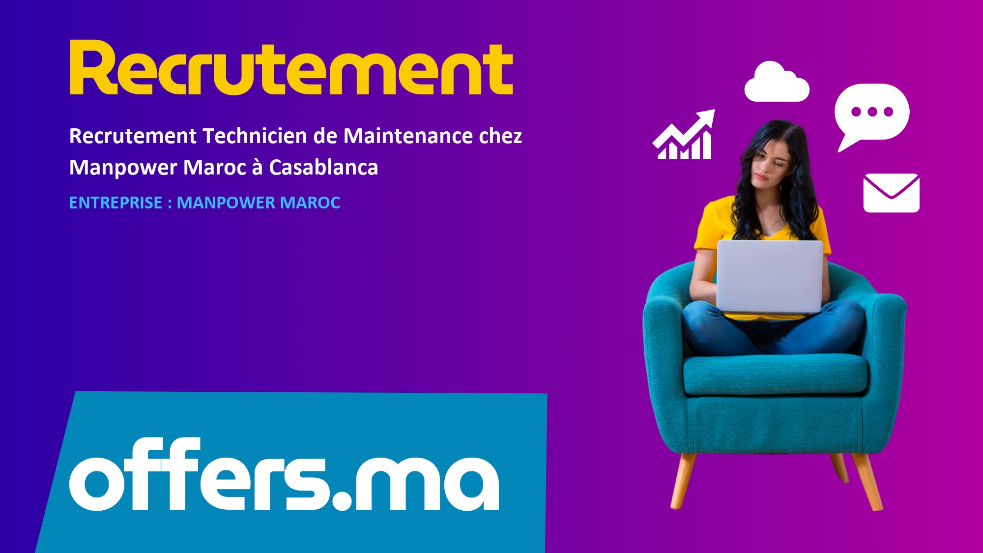 Recrutement Technicien de Maintenance chez Manpower Maroc à Casablanca