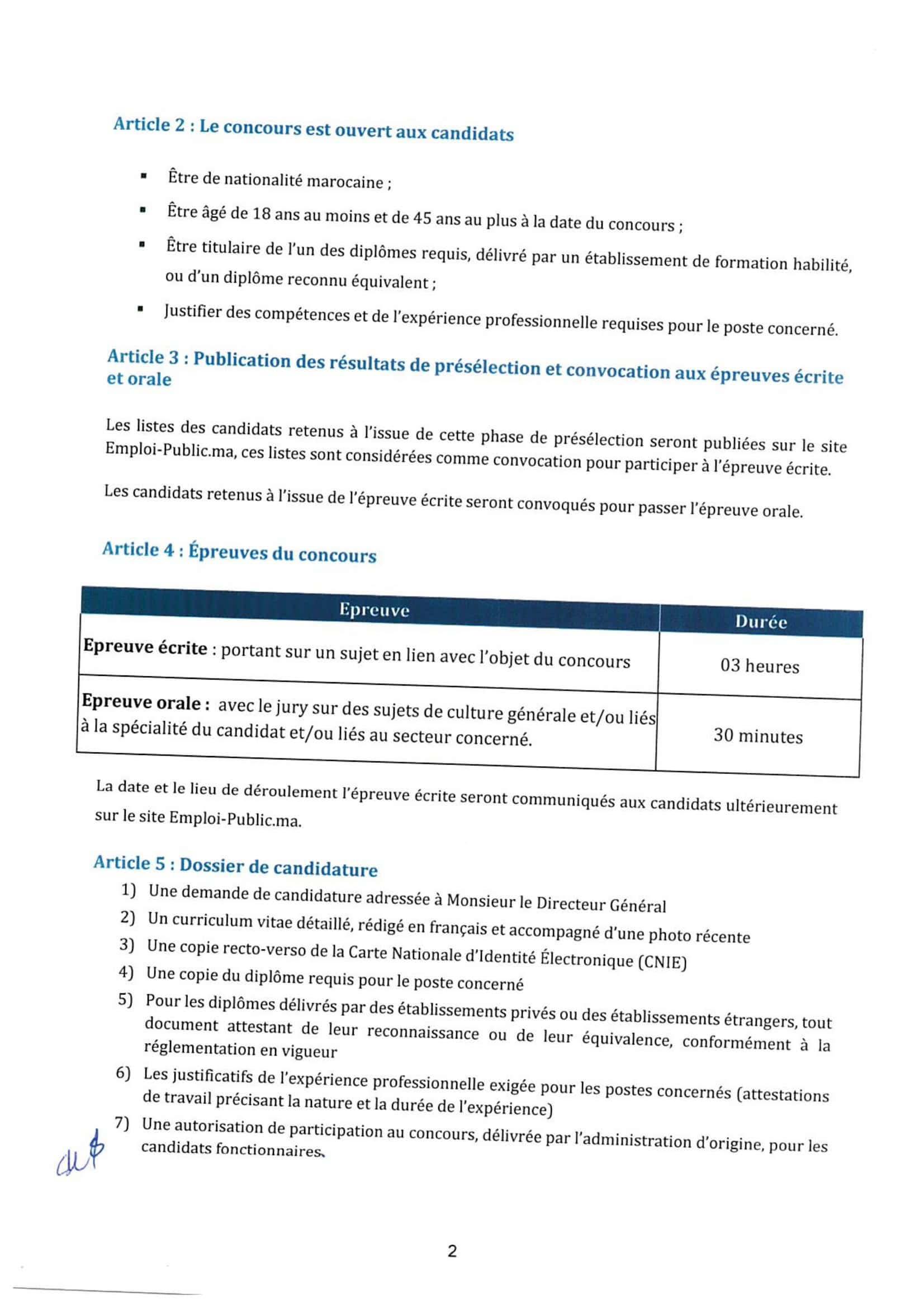 Office National Marocain du Tourisme recrute