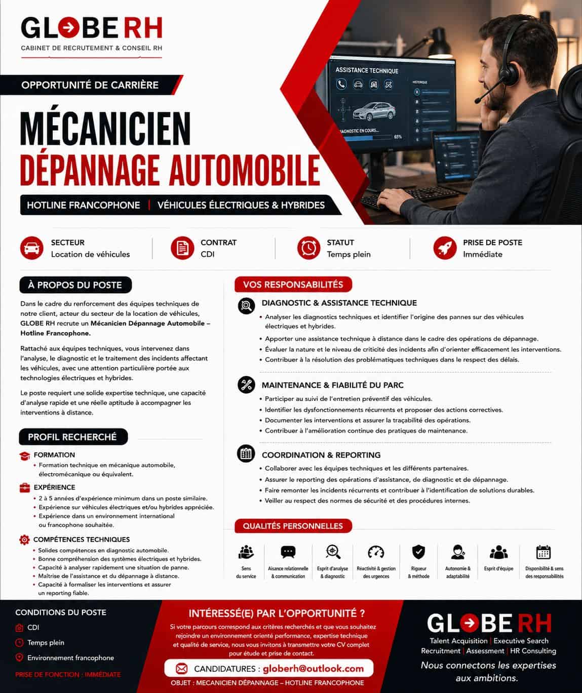 GLOBE RH recrute