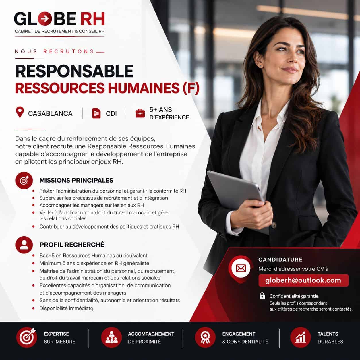 GLOBE RH recrute