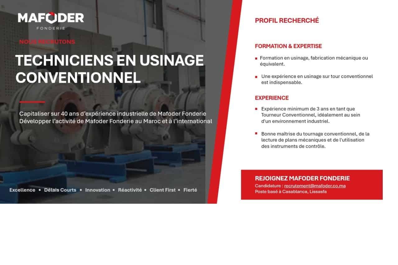 Mafoder Group recrute
