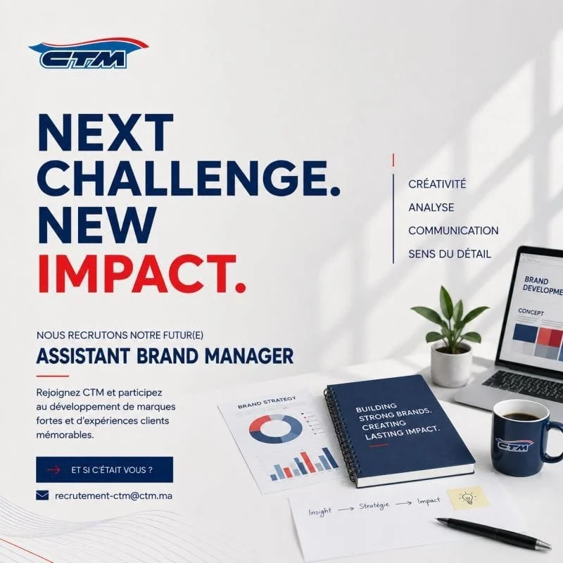 CTM recrute Assistant Brand Manager