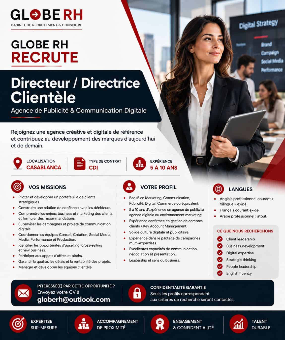 GLOBE RH recrute